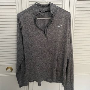 Nike running half zip